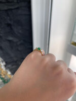 1.34 Carat Emerald Diamond Ring | 14K White Gold | Elegant Sparkle - Image 7