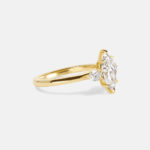 1.35 Carat Marquise Statement | Brilliant White | 14K White Gold | Classic Charm - Image 3