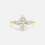 1.35 Carat Marquise Statement | Brilliant White | 14K White Gold | Classic Charm