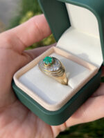 1.35 Carat Emerald Statement | 14K White Gold | Pure Sophistication - Image 4