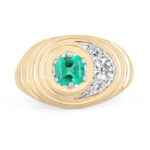 1.35 Carat Emerald Statement | 14K White Gold | Pure Sophistication - Image 5