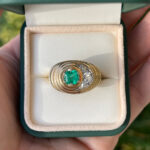 1.35 Carat Emerald Statement | 14K White Gold | Pure Sophistication