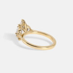 1.5 Carat Marquise Statement | Champagne | 14K White Gold | Pure Sophistication | Signature - Image 2