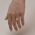 1.5 Carat Marquise Statement | Champagne | 14K White Gold | Pure Sophistication | Signature - Image 4