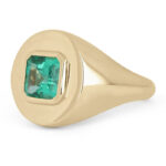 1.5 Carat Emerald Ring | SI | 18K White Gold | Classic Charm - Image 7