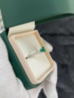 1.5 Carat Asscher Diamond Ring | 14K White Gold | Refined Light - Image 2