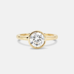 1.51 Carat Round Brilliant Statement | Brilliant White | SI | 14K White Gold | Refined Light - Image 3