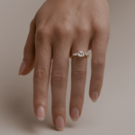 1.52 Carat Asscher Statement | Brilliant White | 14K White Gold | Graceful Brilliance