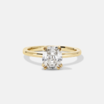 1.67 Carat Cushion Statement | Brilliant White | 14K White Gold | Graceful Brilliance - Image 3