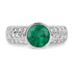 1.82 Carat Round Brilliant Statement | 18K White Gold | Refined Light - Image 4