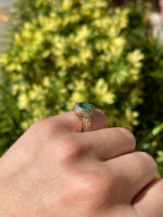 1.86 Carat Emerald Statement | 14K White Gold | Graceful Brilliance - Image 5