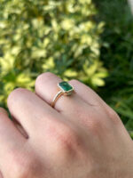 1.9 Carat Emerald Statement | 14K White Gold | Classic Charm - Image 6
