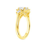 1 Carat Round Brilliant Diamond Ring | Brilliant White | 18K Yellow Gold - Image 3