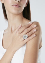 1 Carat Round Brilliant Statement | Fancy Yellow | 14K White Gold - Image 3