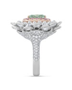 1 Carat Round Brilliant Statement | Fancy Yellow | 14K White Gold - Image 4