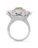 1 Carat Round Brilliant Statement | Fancy Yellow | 14K White Gold - Image 5