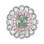 1 Carat Round Brilliant Statement | Fancy Yellow | 14K White Gold