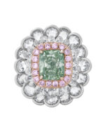 1 Carat Round Brilliant Statement | Fancy Yellow | 14K White Gold