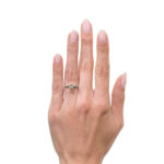 1 Carat Princess Diamond Ring | Brilliant White | 14K White Gold | Refined Light | Signature - Image 5