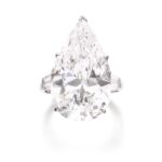 10.5 Carat Pear Statement | Brilliant White / J color | SI | 14K White Gold - Image 3