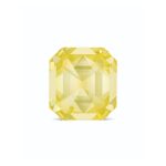 10 Carat Assher Cut Statement | Fancy Yellow | 14K White Gold | Colour-Collector’s Treasure - Image 8
