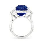 10 Carat Cushion Statement | Royal Blue Sapphire | 14K White Gold | Unparalleled Brilliance - Image 4
