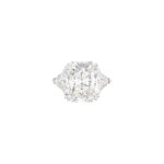 10 Carat Radiant Statement | Brilliant White / D color | VVS | 14K White Gold - Image 3