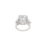 10 Carat Radiant Statement | Brilliant White / D color | VVS | 14K White Gold