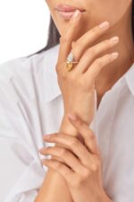 10 Carat Pear Statement | Fancy Yellow | 14K White Gold | Sunlit Royal Radiance | Signature - Image 3