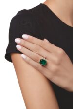 10 Carat Emerald-cut Statement | 14K White Gold | Collector’s Grade Grandeur - Image 3