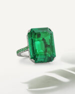 10 Carat Emerald-cut Statement | 14K White Gold | Unparalleled Brilliance - Image 3