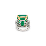 10 Carat Emerald-cut Statement | 14K White Gold | Grand Palais Radiance - Image 5