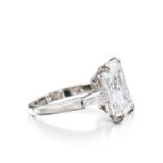 10 Carat Emerald-cut Statement / I color | SI | 14K White Gold - Image 2