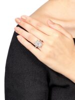 10 Carat Emerald-cut Statement / J color | VS | 14K White Gold - Image 5