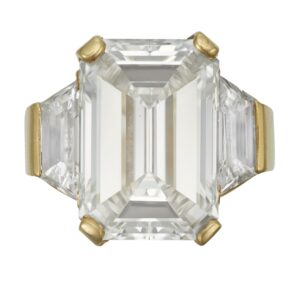 10 Carat Emerald-cut Statement | VVS | 14K White Gold | Precision-Cut Radiance