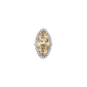 10 Carat Marquise Statement | Fancy Yellow | 14K White Gold | Rare Fancy-Color Splendour
