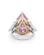 10 Carat Pear Statement | Fancy Pink | 14K White Gold | Rare Fancy-Color Splendour - Image 6