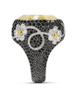 10 Carat Oval Statement | Fancy Yellow | 14K White Gold | Sunlit Royal Radiance | Heirloom - Image 3