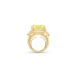 10 Carat Emerald-cut Statement | Fancy Yellow | 14K White Gold | Colour-Collector’s Treasure - Image 5