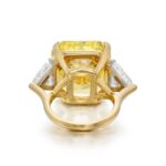 10 Carat Round Brilliant Statement | Fancy Yellow | 14K White Gold - Image 4