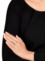 10 Carat Marquise Statement | Brilliant White / D color | VVS | 14K White Gold - Image 2