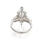 10 Carat Marquise Statement | Brilliant White | VVS | 14K White Gold - Image 3