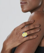 10 Carat Oval Statement | Fancy Yellow | 14K White Gold | A Crown-Worthy Fancy Rarity - Image 2