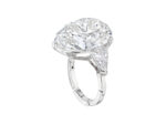 10 Carat Pear Statement | Brilliant White / D color | FL/IF | 14K White Gold - Image 4