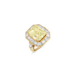 10 Carat Radiant Statement | Fancy Yellow | 14K White Gold | A Crown-Worthy Fancy Rarity - Image 6