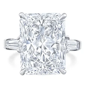 10 Carat Radiant Statement | Brilliant White | SI | 14K White Gold