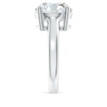 10 Carat Round Brilliant Statement | Brilliant White | SI | 14K White Gold - Image 5