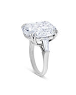 10 Carat Round Brilliant Statement | Brilliant White | VVS | 14K White Gold - Image 4