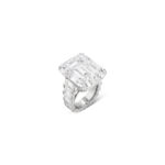 10 Carat Assher Cut Statement | Brilliant White / D color | FL/IF | 14K White Gold - Image 3