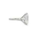 10 Carat Assher Cut Statement | Brilliant White / F color | VVS | 14K White Gold - Image 2